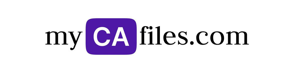 My CA Files logo